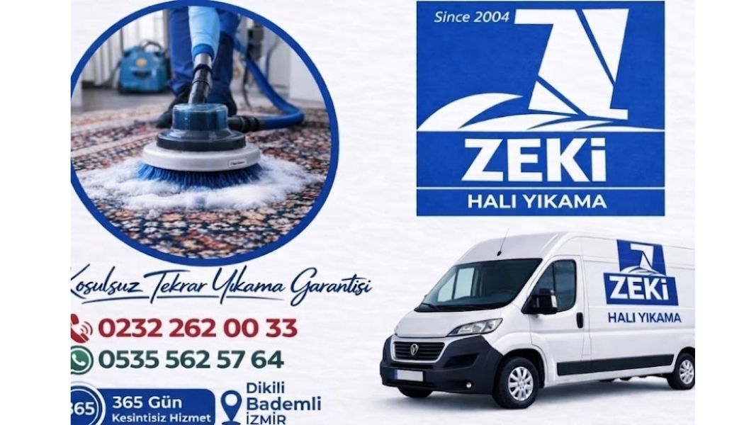 dikili bademli halı yıkama